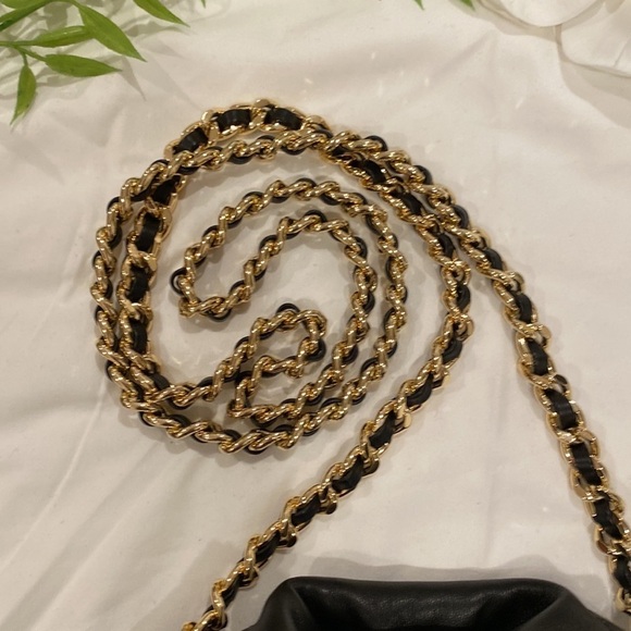 Moschino Small Black Nappa Biker Jacket Flap Bag - Picture 11 of 17